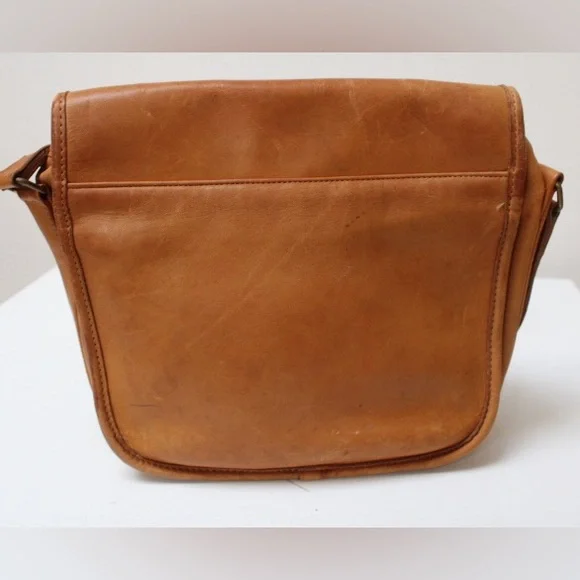 Vintage Coach Cafe flap cross body bag - Picture 3 of 16